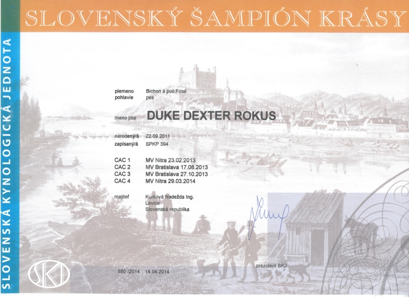 Slovensk� šampi�n kr�sy