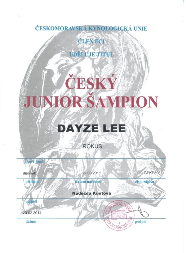 Česk� junior šampi�n