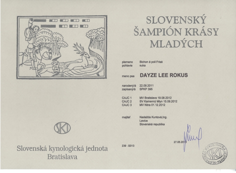 Slovensk� junior šampi�n